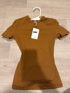 SKIMS Cotton Jersey Tee Shirt